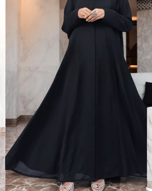 Front Open -Princess Seam Abaya