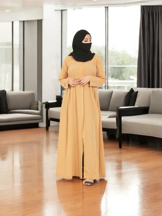 Front Open Designer Abaya