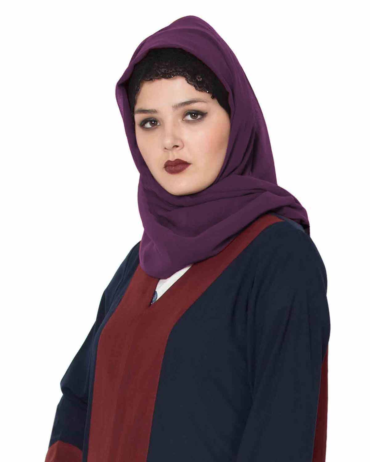 Basic Stole Hijab in Georgette Fabric