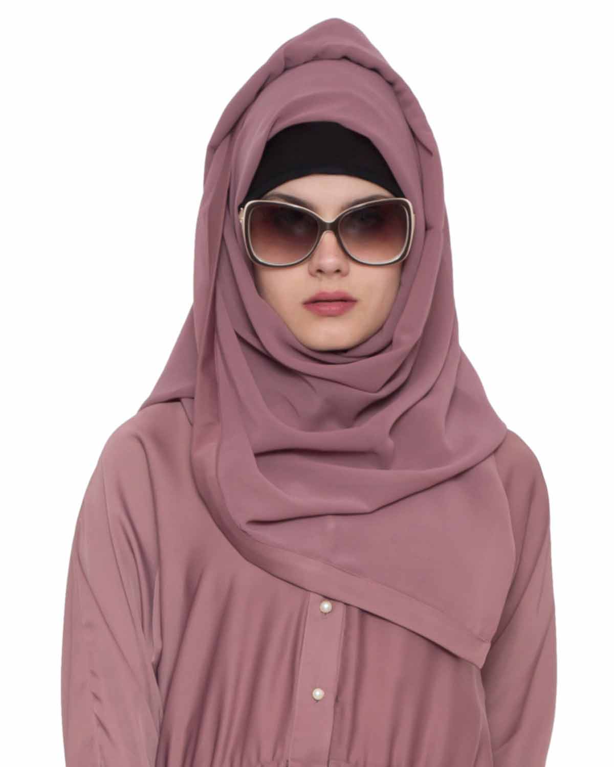 Basic Stole Hijab in Georgette Fabric