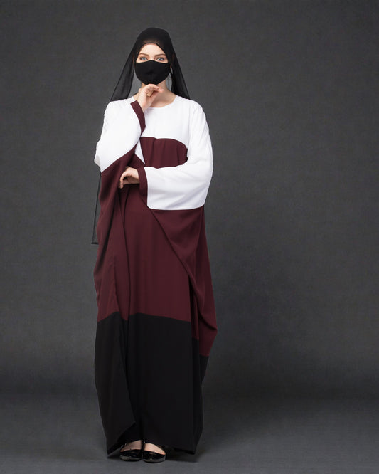Musheco-Multi Color Abaya Kaftan.