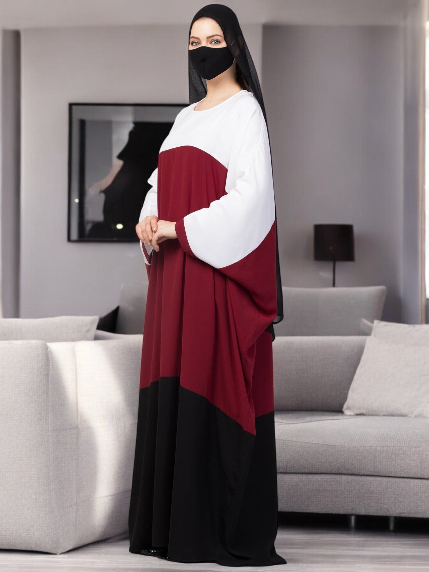 Multi Color Abaya Kaftan.