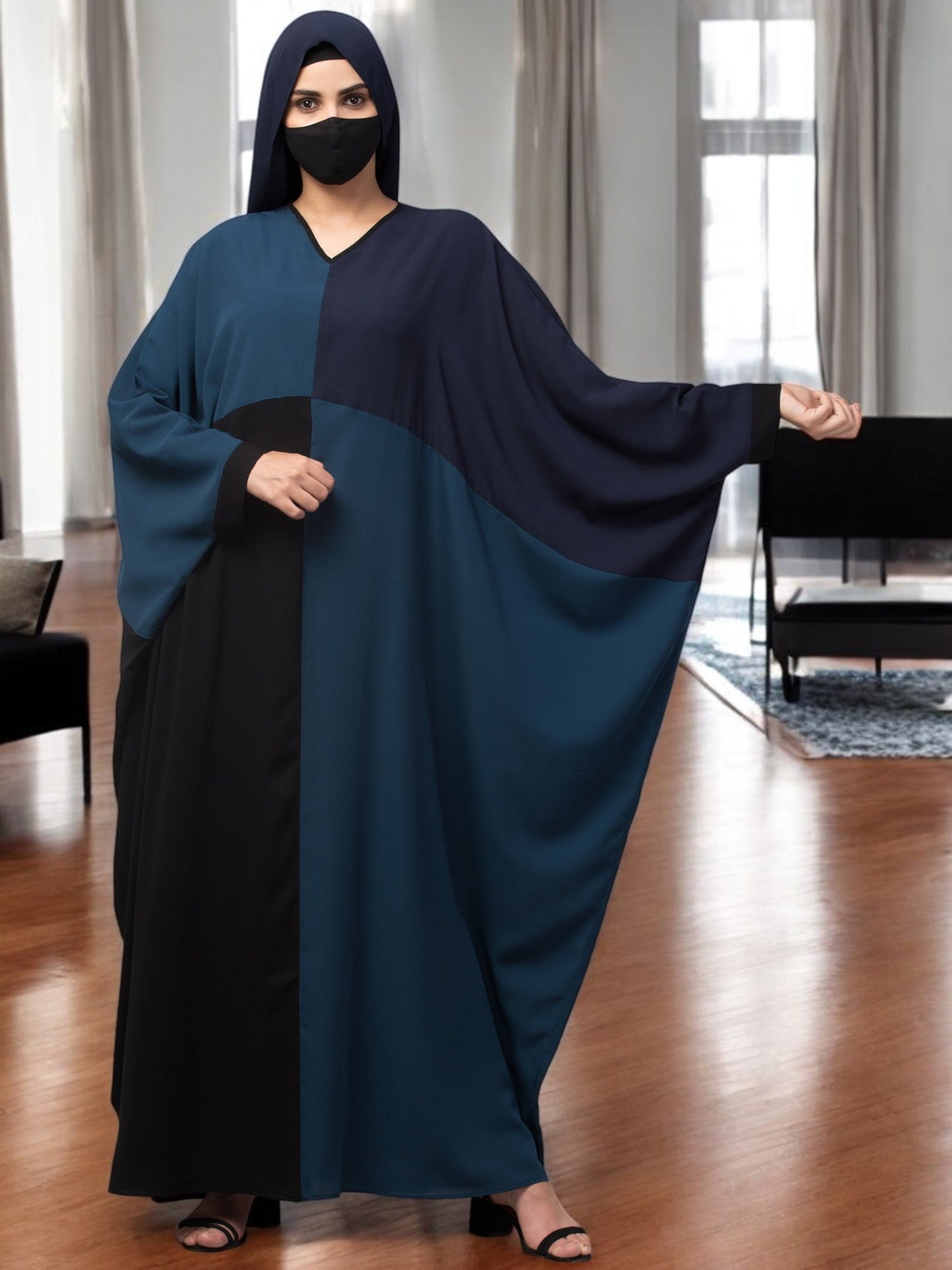Multi Color Abaya Kaftan.