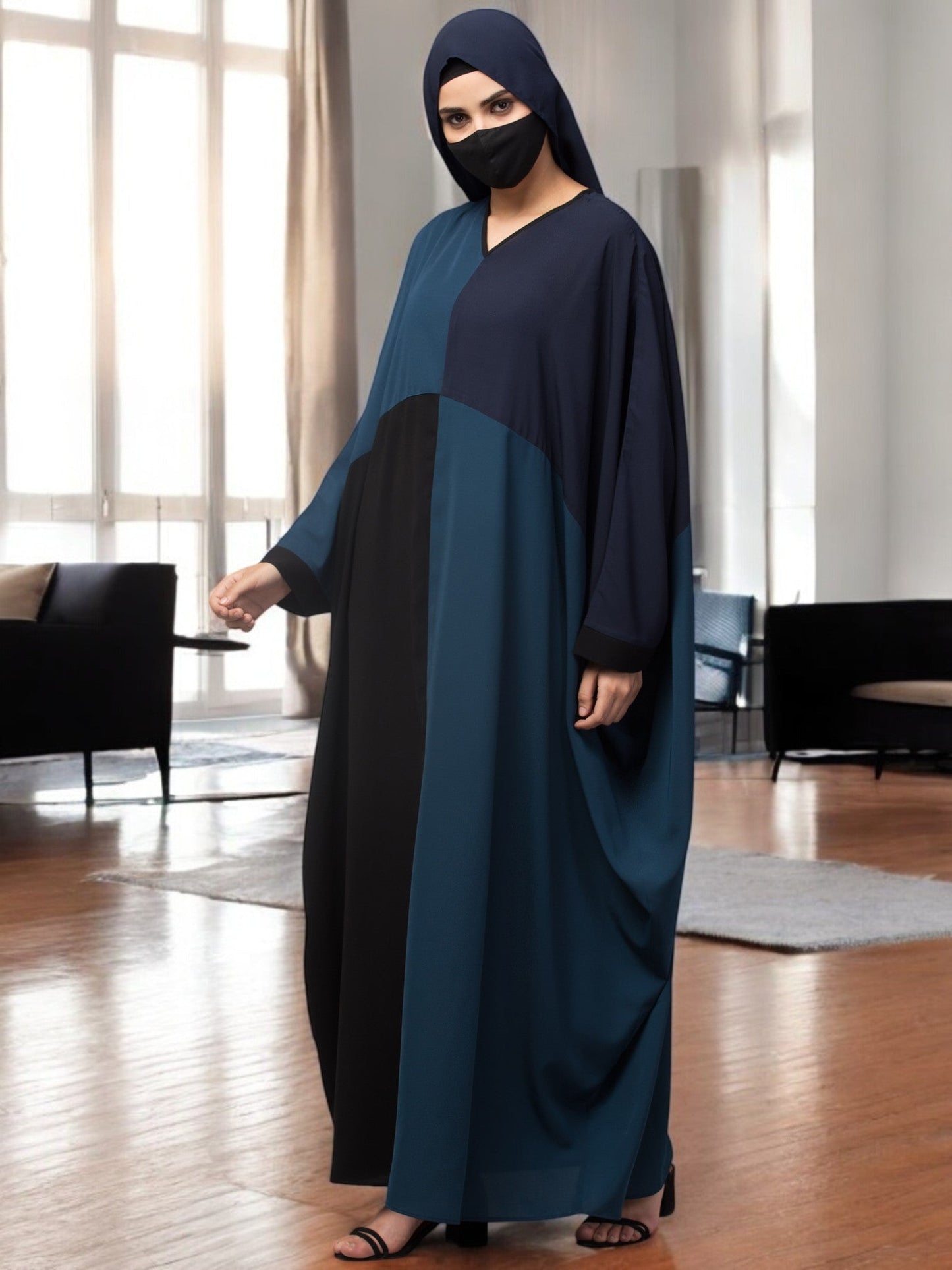 Multi Color Abaya Kaftan.