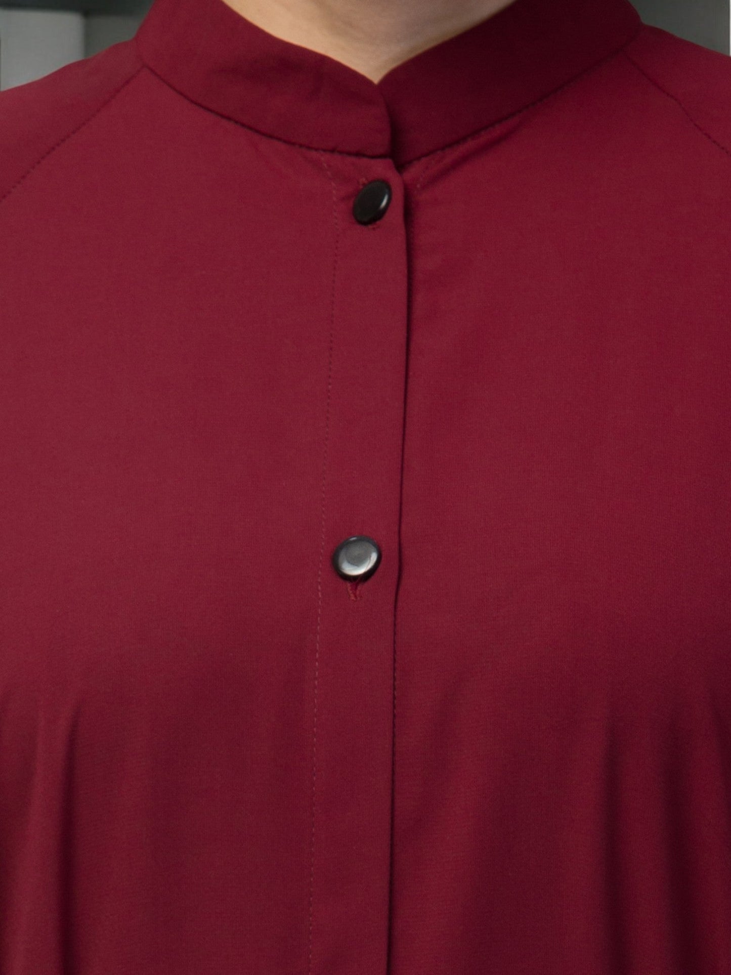 Front Open Abaya With Side Pockets