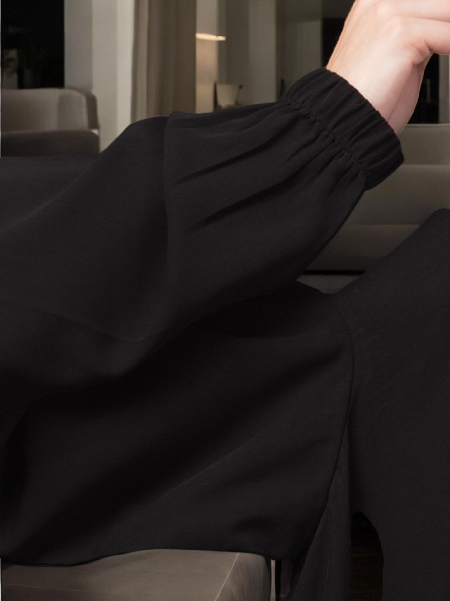 Very Loose Fit-Full Length- Single Piece Jilbab With Adjustable Mouthpiece
