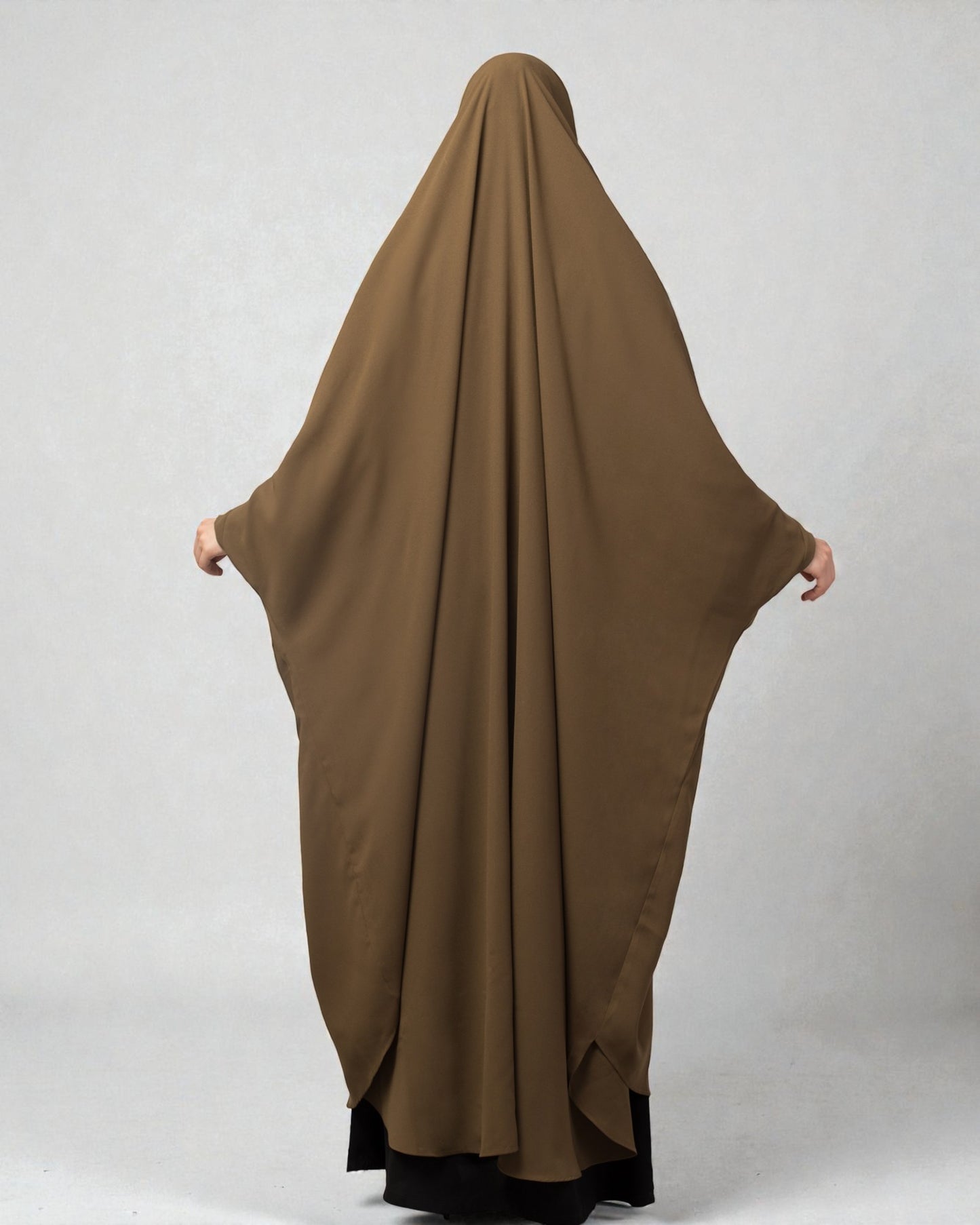 Full Length- Single Piece Jilbab With Adjustable Mouthpiece