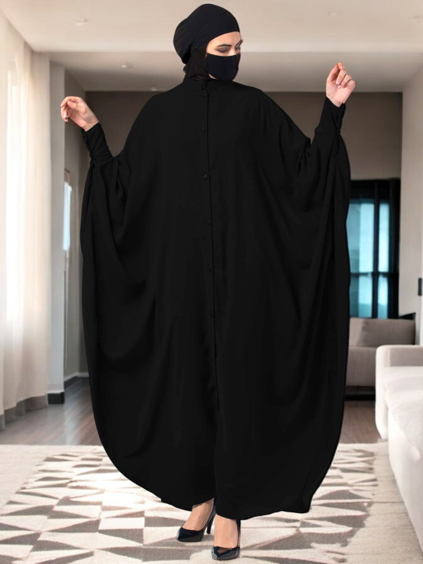 Front Open Abaya Kaftan