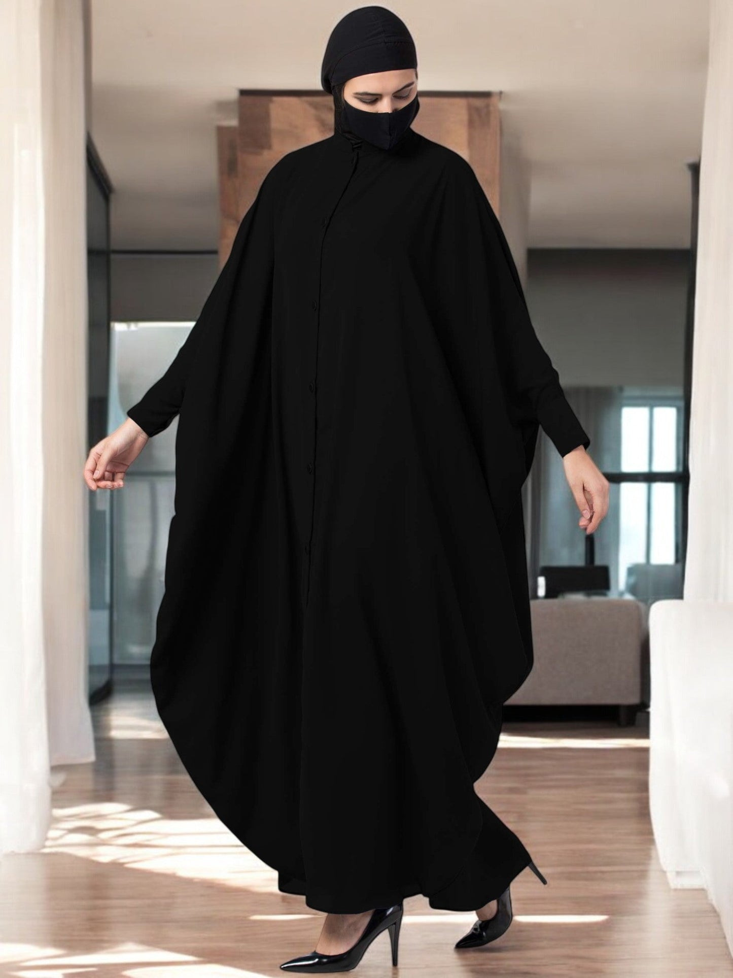 Front Open Abaya Kaftan