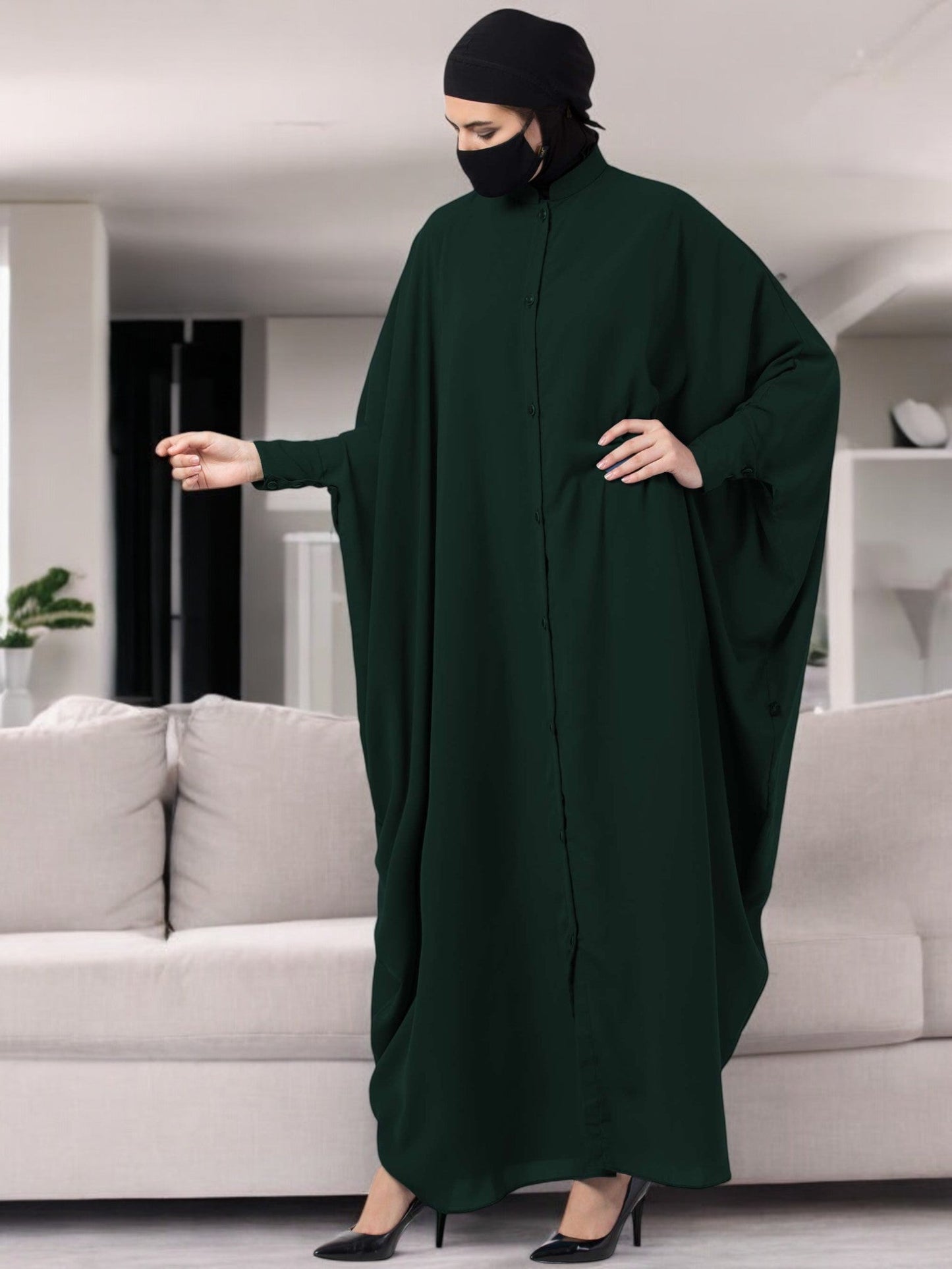 Front Open Abaya Kaftan