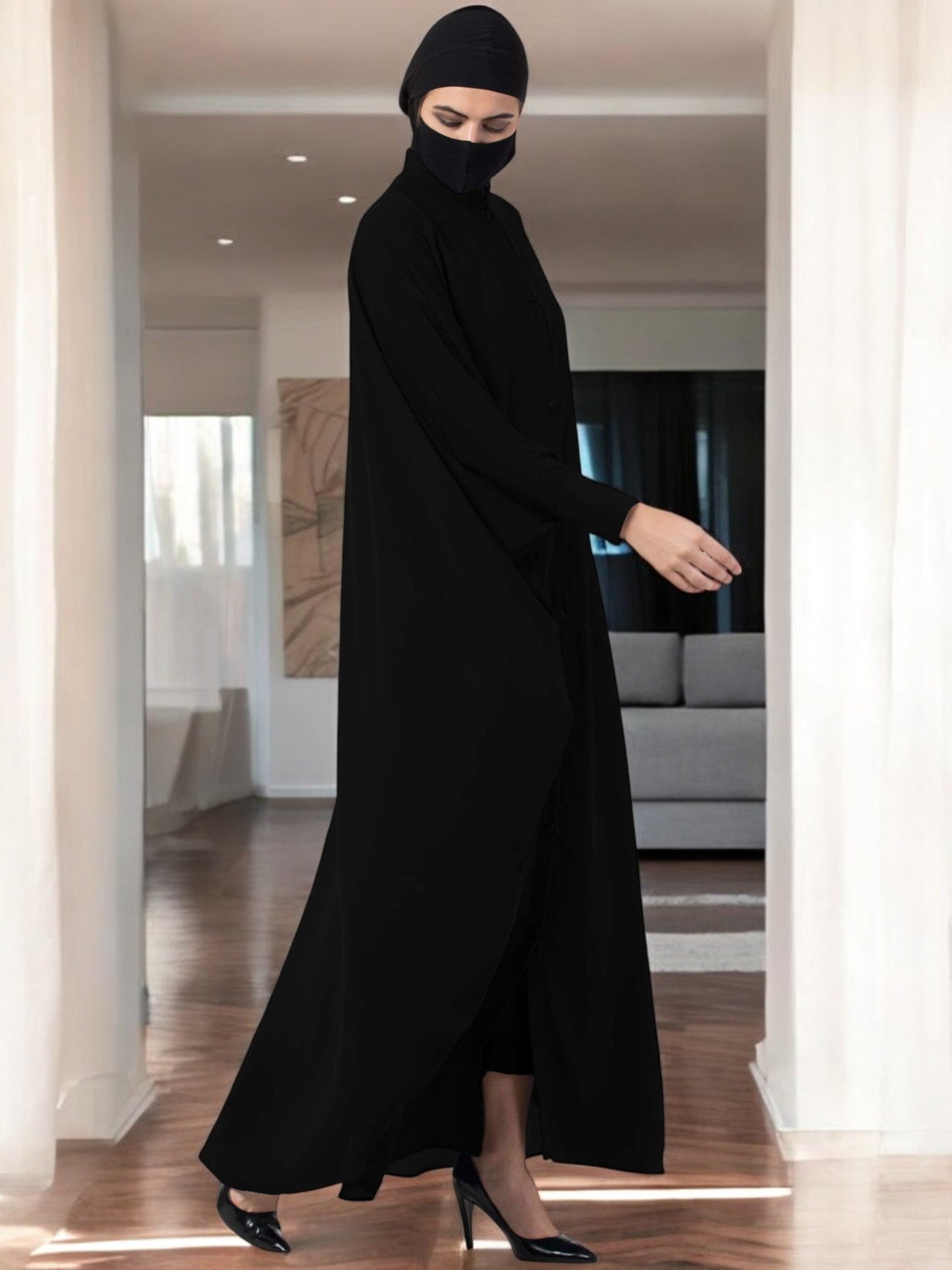 Front Open Abaya Kaftan