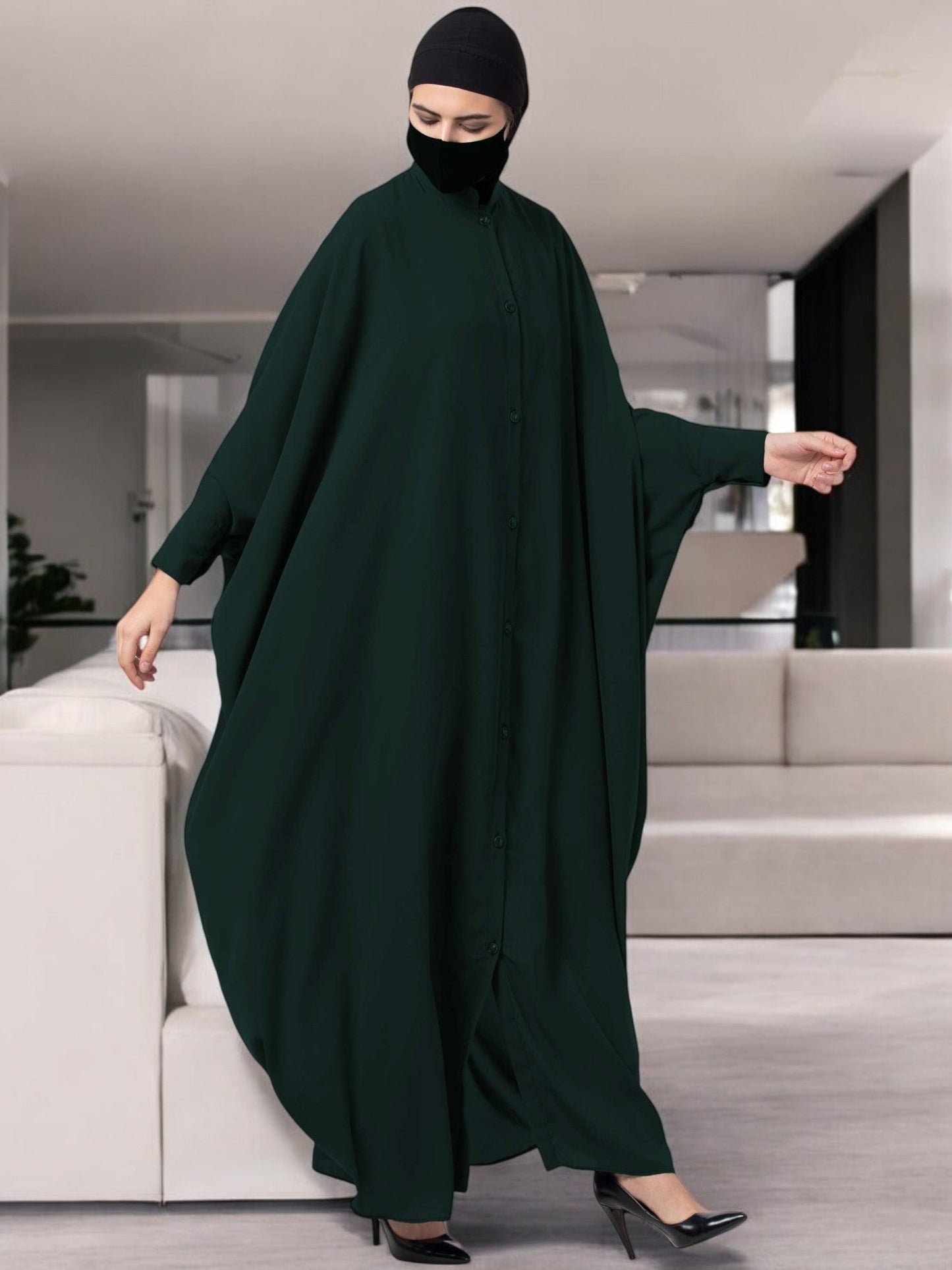 Front Open Abaya Kaftan