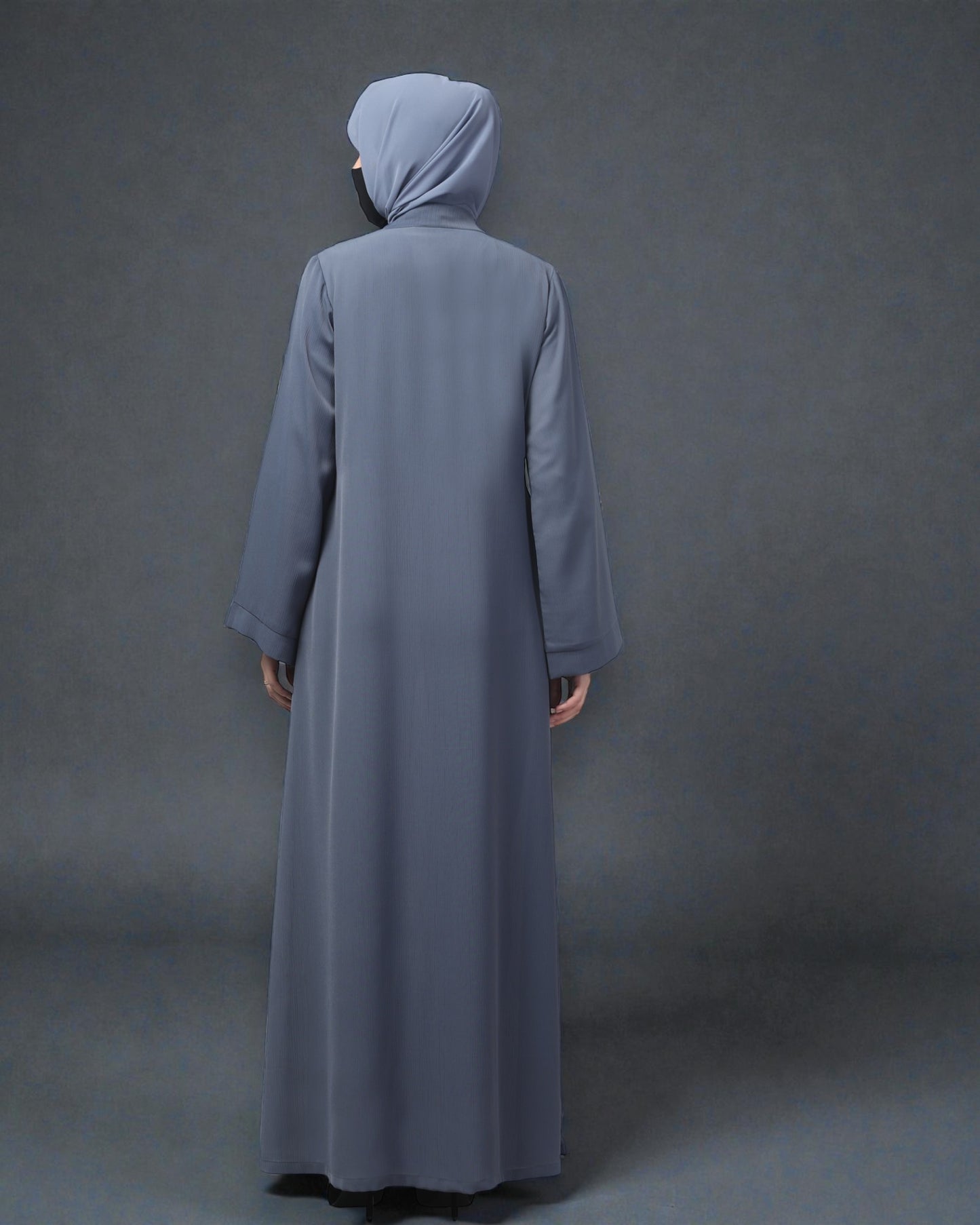 Front Open Abaya in Zoom Imported Fabric – Elegant Texture & Everyday Comfort