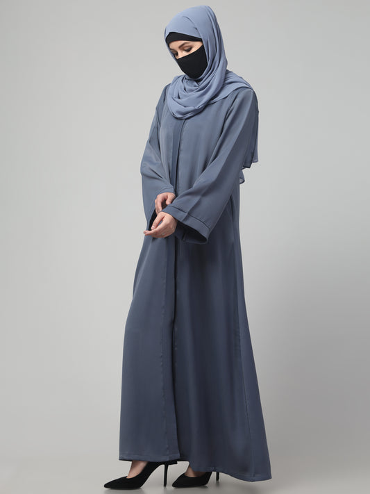 Front Open Abaya in Zoom Imported Fabric – Elegant Texture & Everyday Comfort