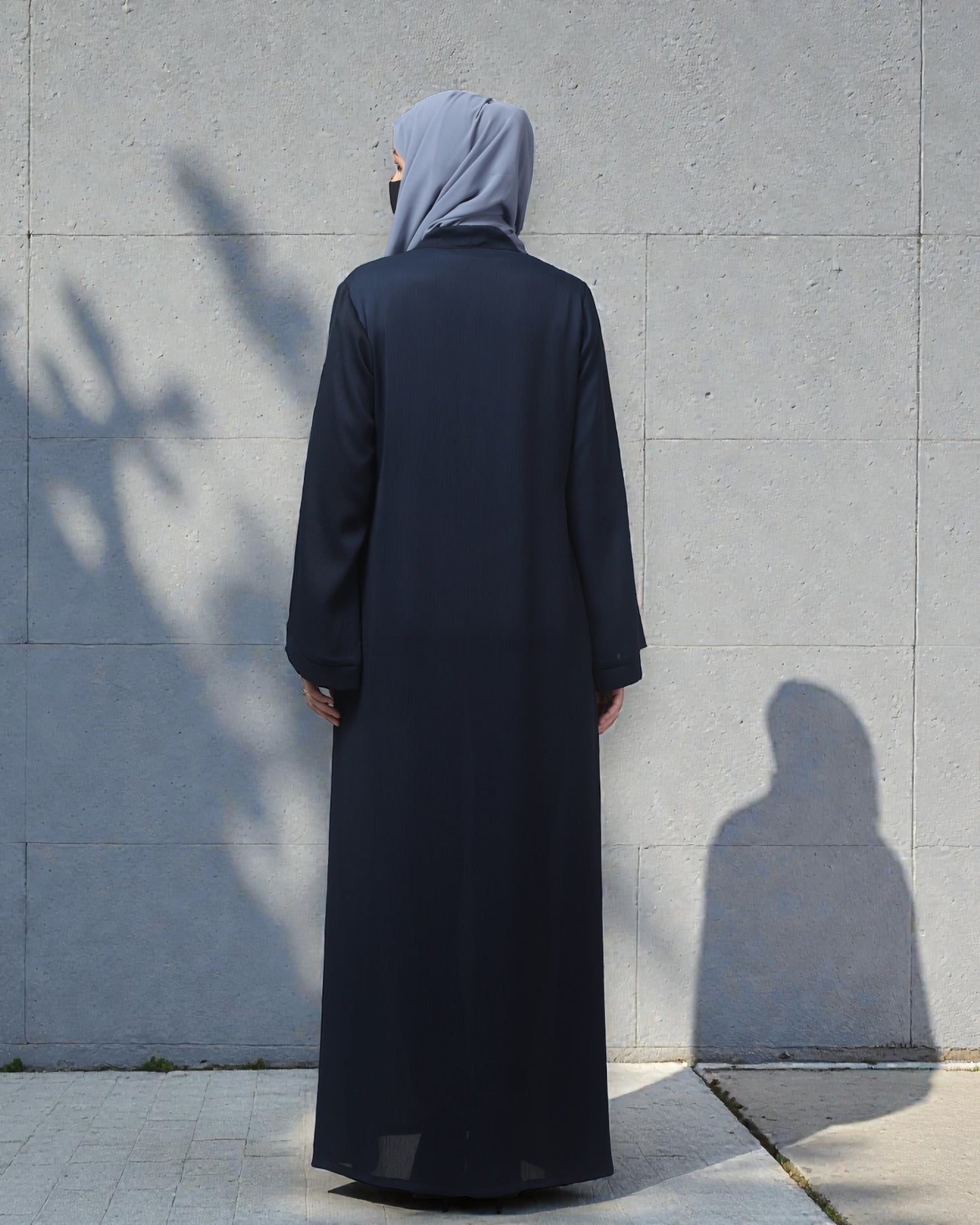 Front Open Abaya in Zoom Imported Fabric – Elegant Texture & Everyday Comfort