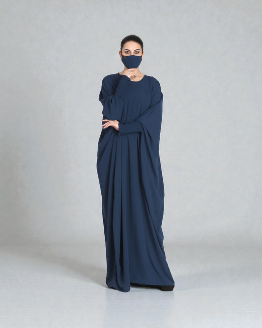 Elegant Kaftan With Elasticated Sleeves