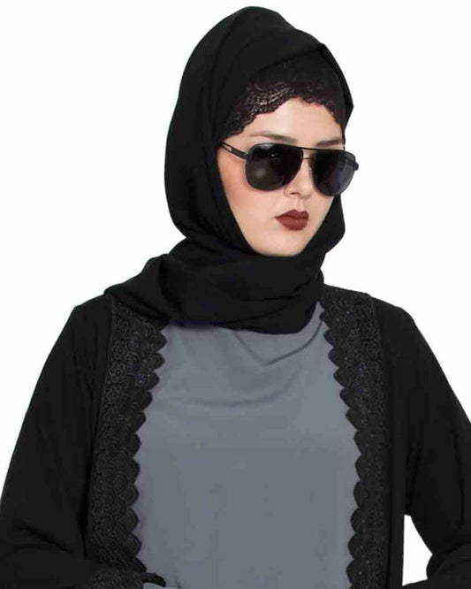 Basic Stole Hijab in Georgette Fabric