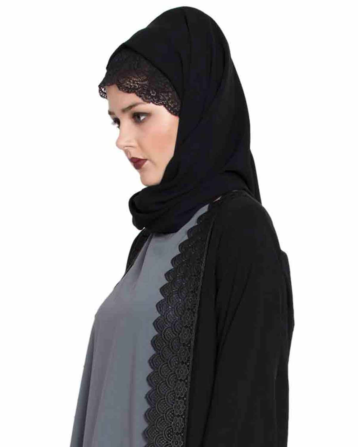Basic Stole Hijab in Georgette Fabric