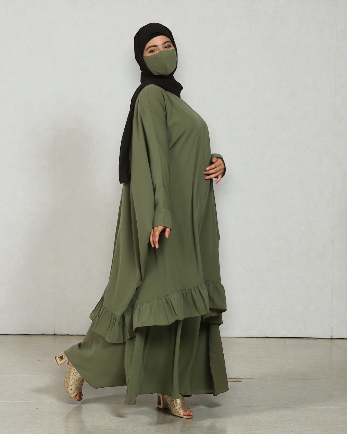 Long Free Size Tunic And Skirt Combo