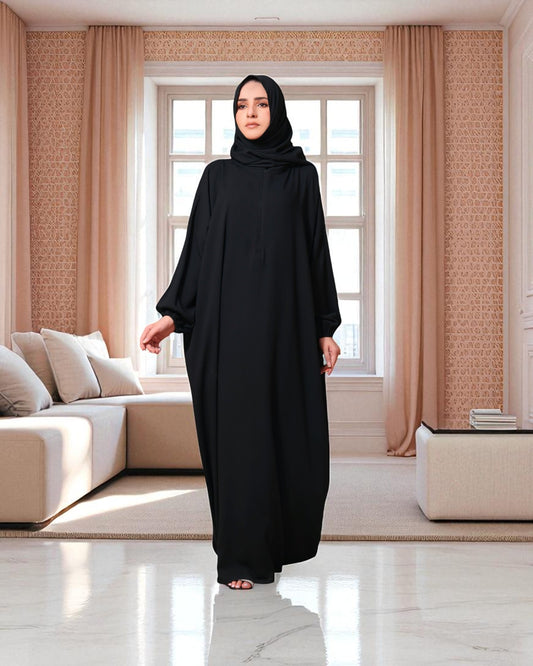Free Size Kaftan Burqa in Firdaus Fabric