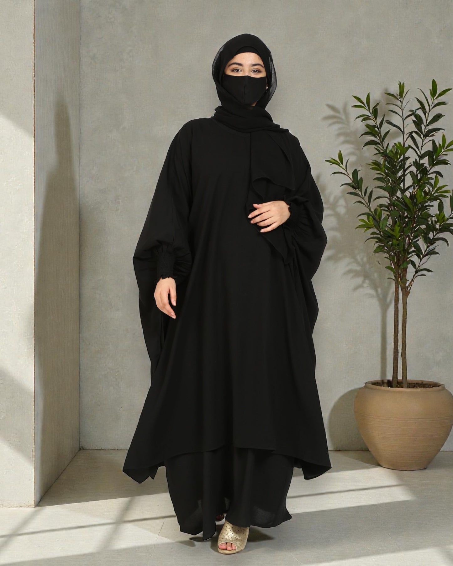 Long Free Size Tunic And Skirt Combo