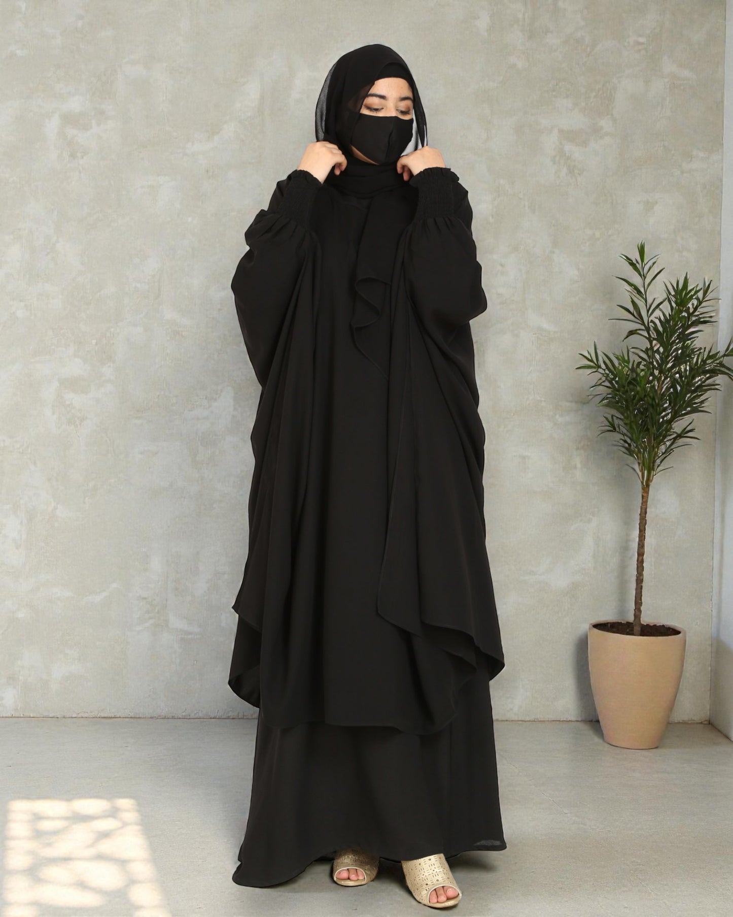 Long Free Size Tunic And Skirt Combo