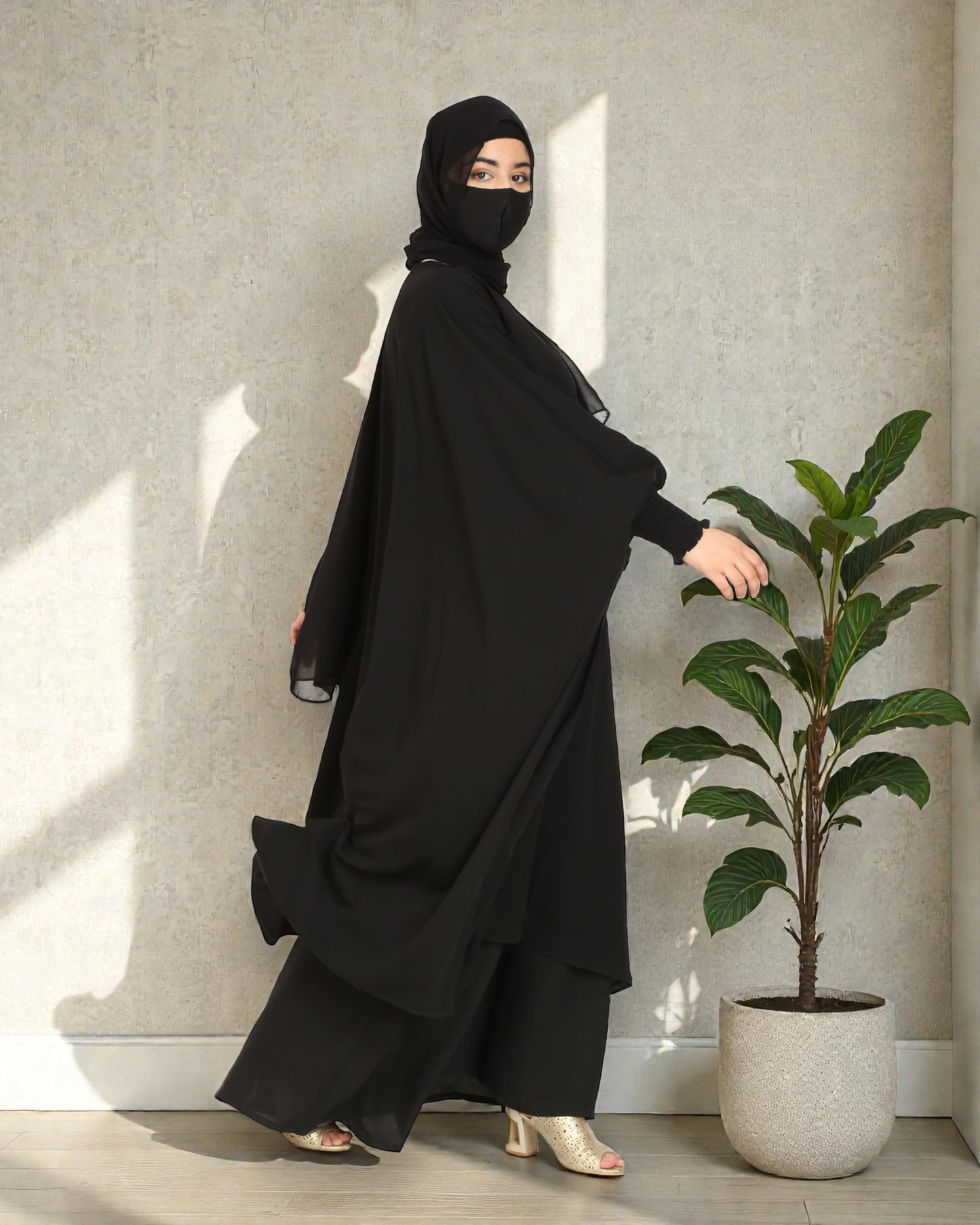 Long Free Size Tunic And Skirt Combo