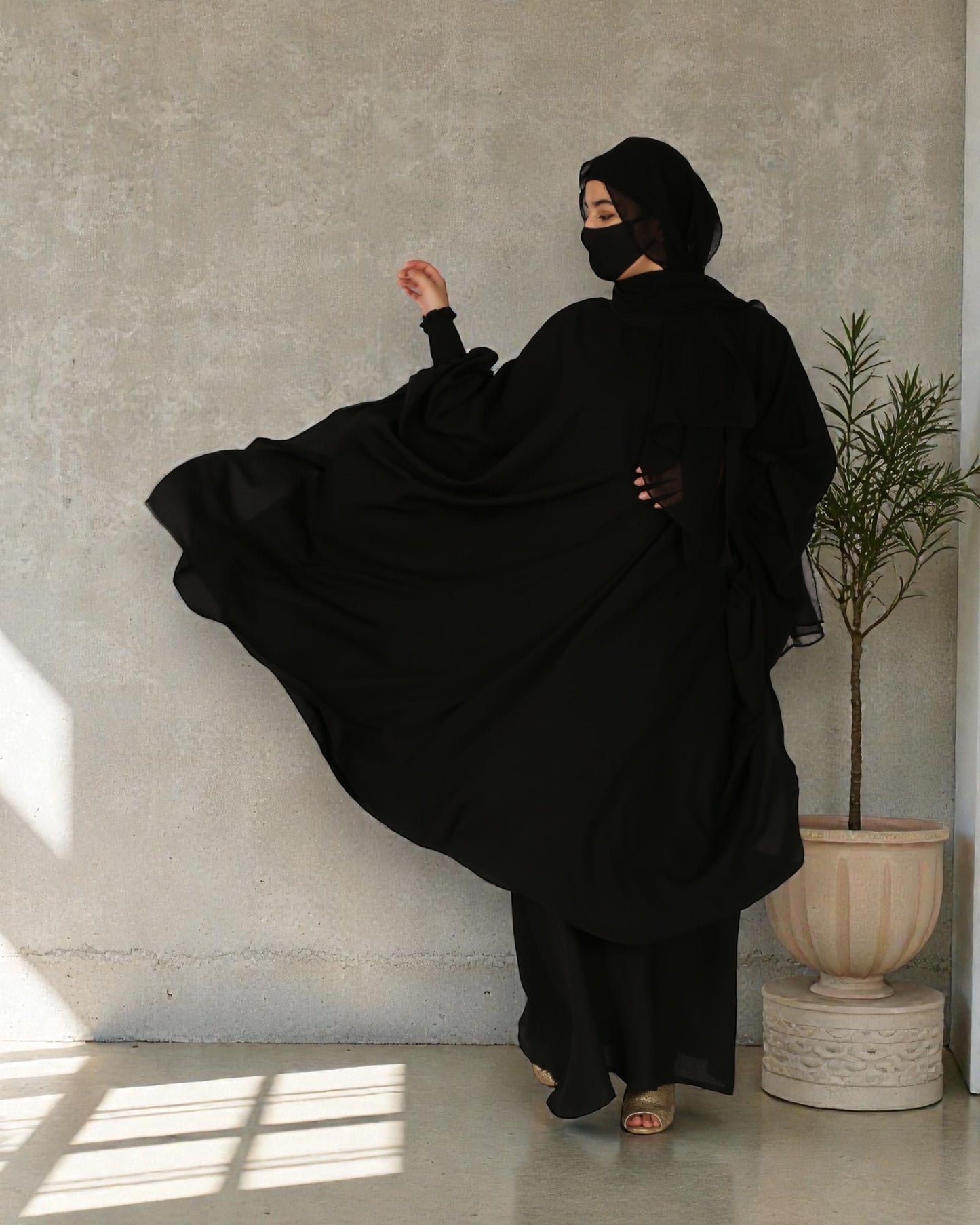 Long Free Size Tunic And Skirt Combo