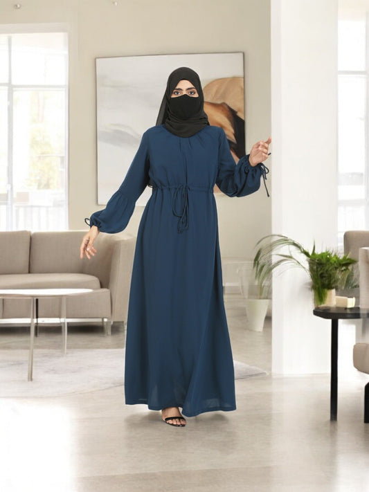 Abaya With Designer Sleeves