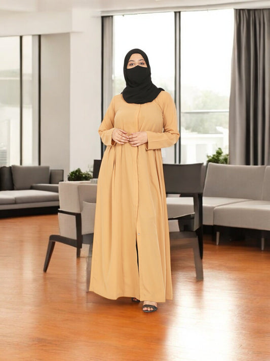 Front Open Designer Abaya