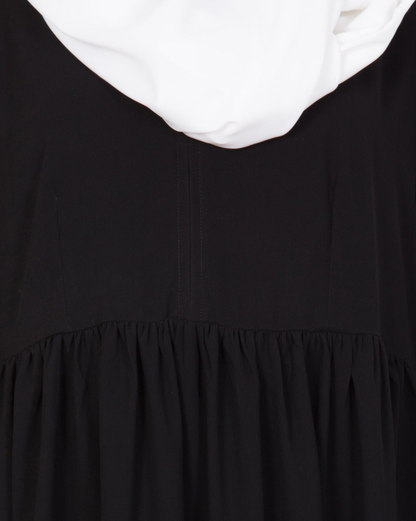 Simple Abaya With Gather On Waistline