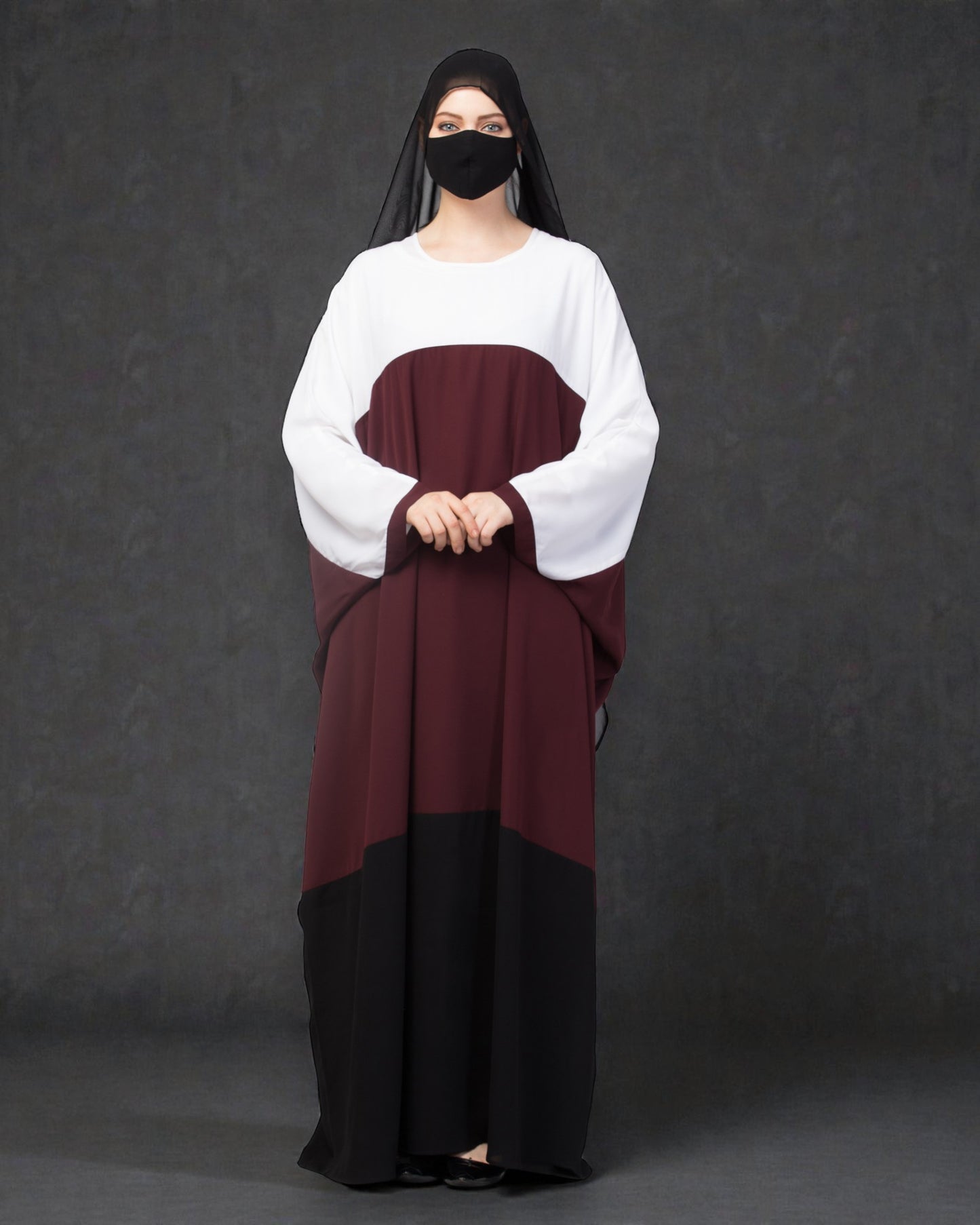 Musheco-Multi Color Abaya Kaftan.