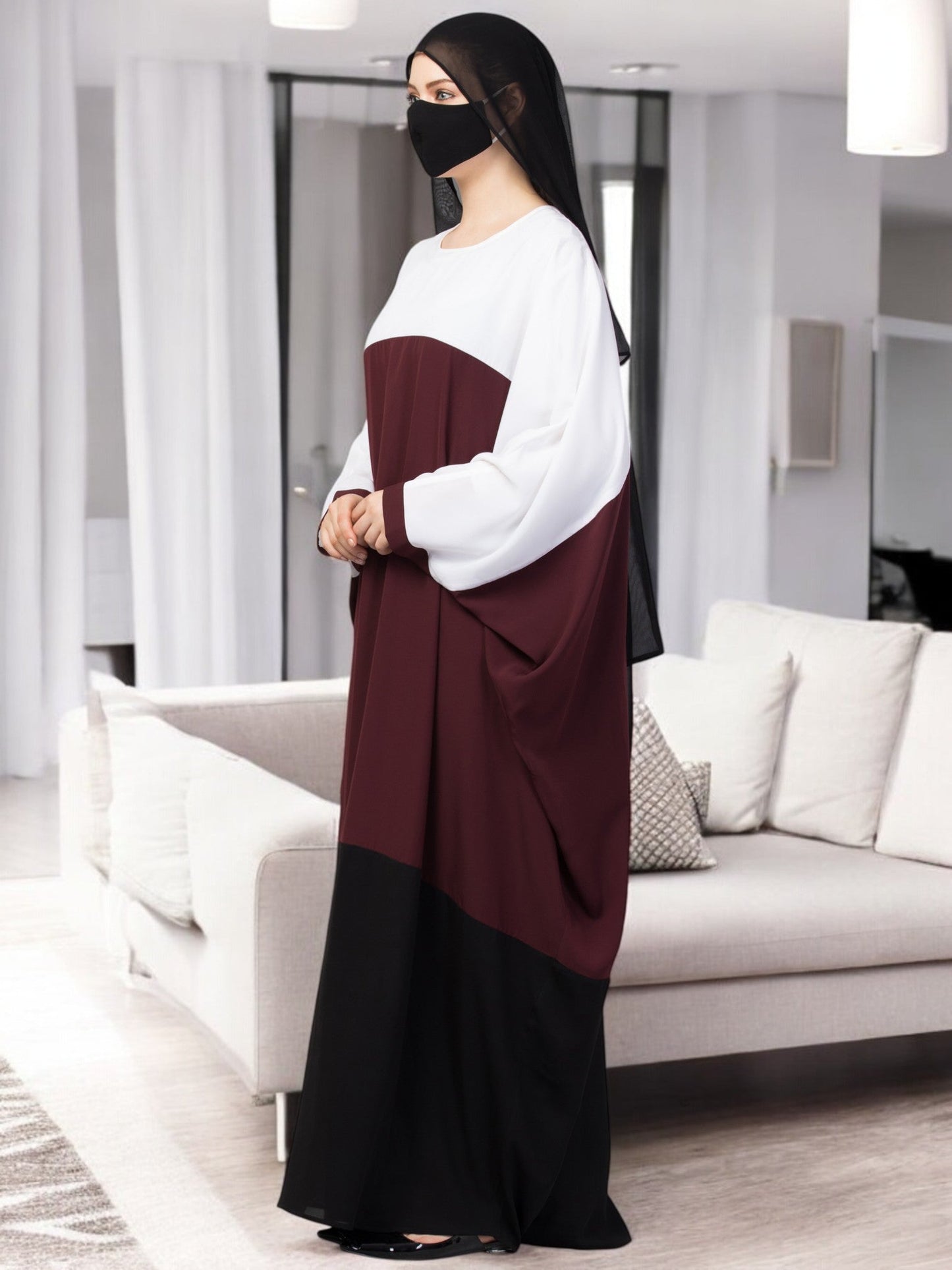 Multi Color Abaya Kaftan.