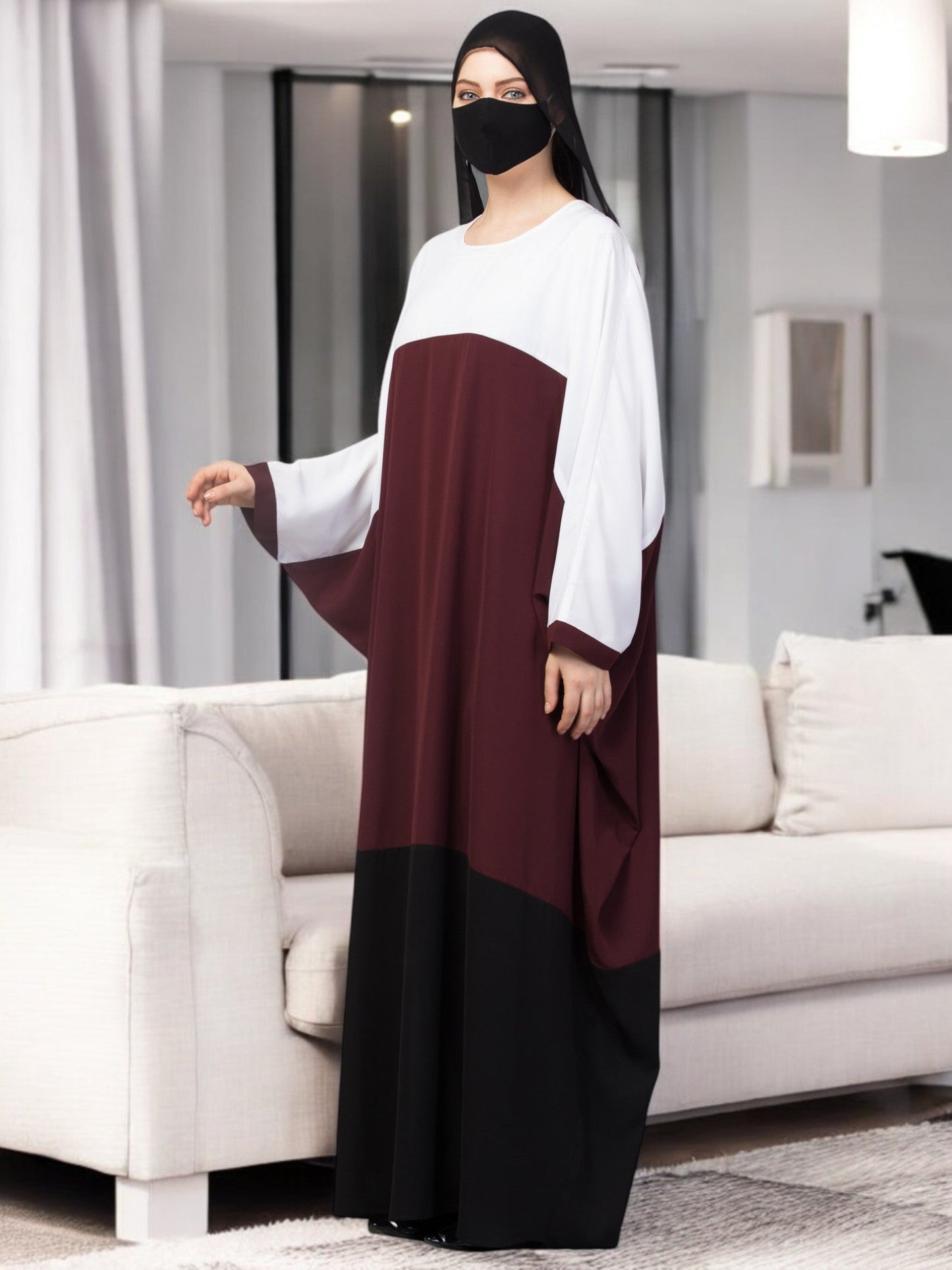 Multi Color Abaya Kaftan.