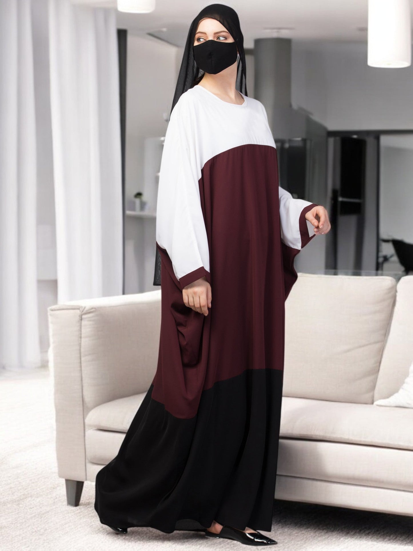 Multi Color Abaya Kaftan.