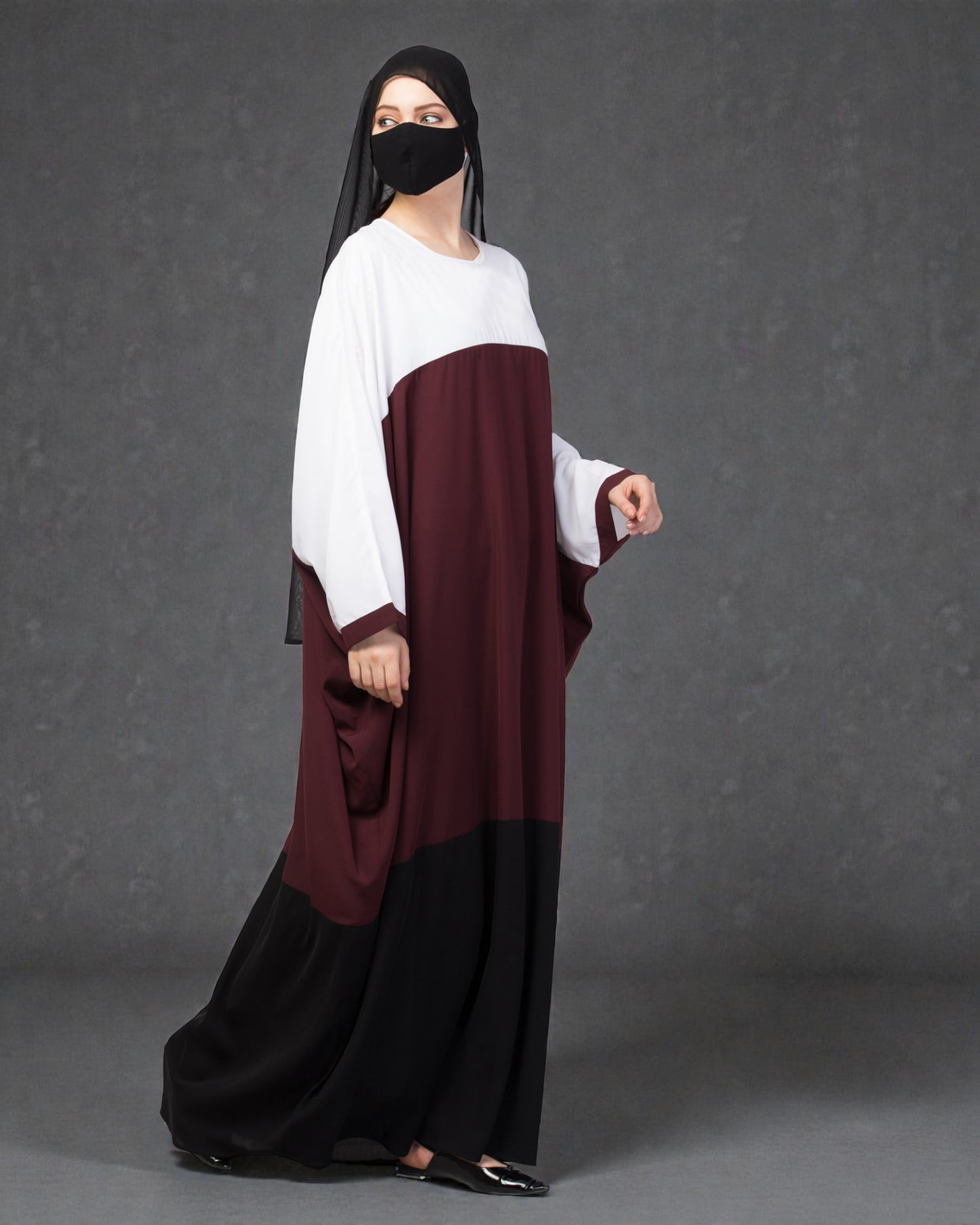 Musheco-Multi Color Abaya Kaftan.