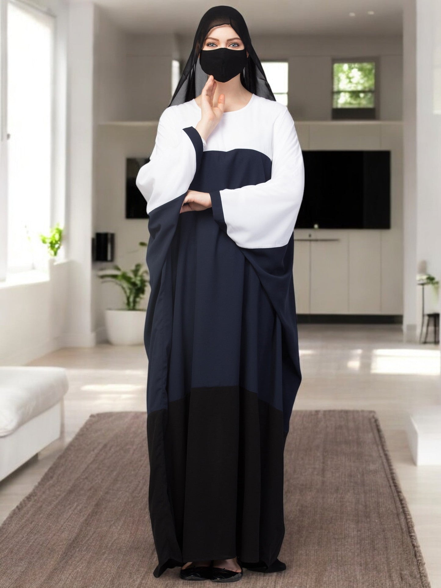 Multi Color Abaya Kaftan.