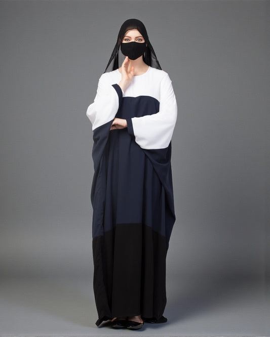 Musheco-Multi Color Abaya Kaftan.