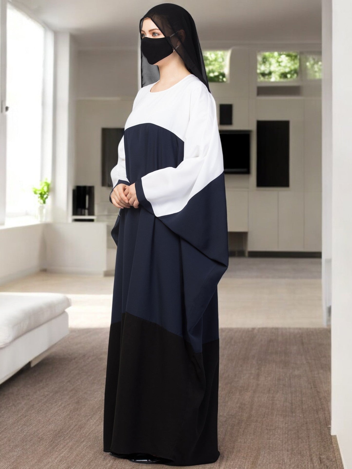 Multi Color Abaya Kaftan.