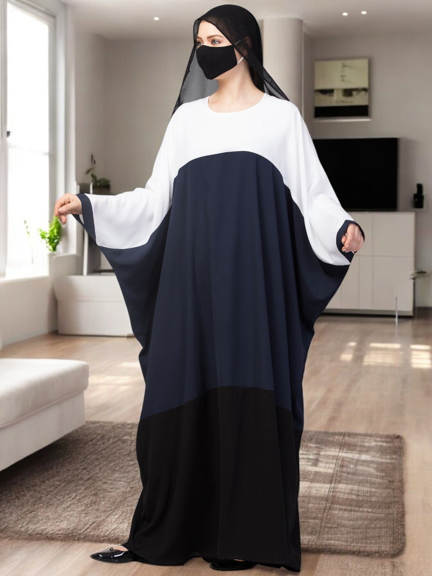 Multi Color Abaya Kaftan.