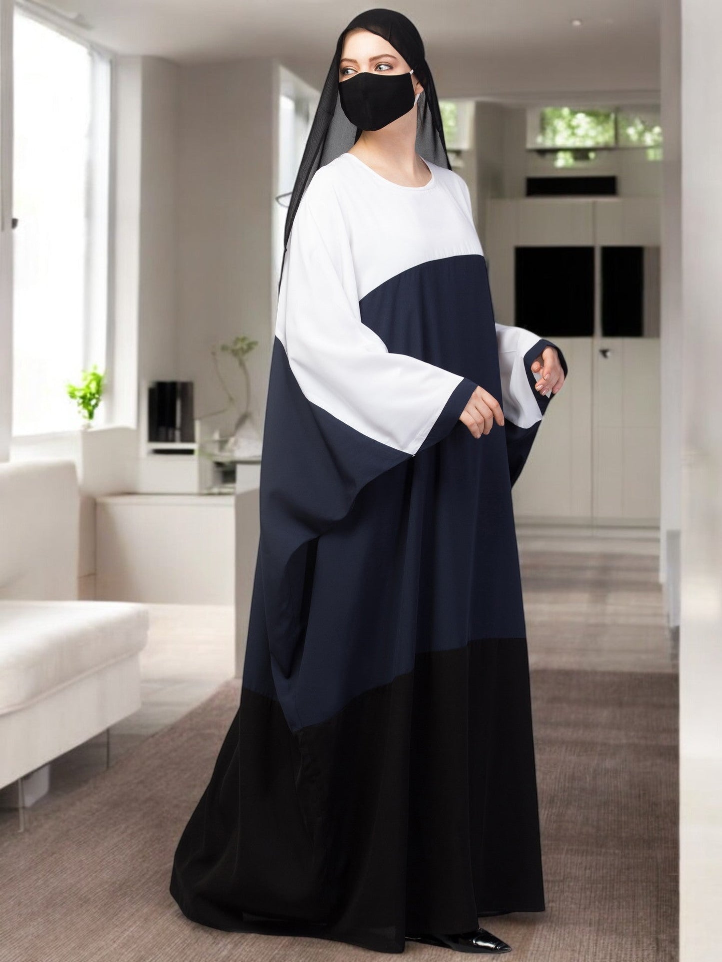 Multi Color Abaya Kaftan.