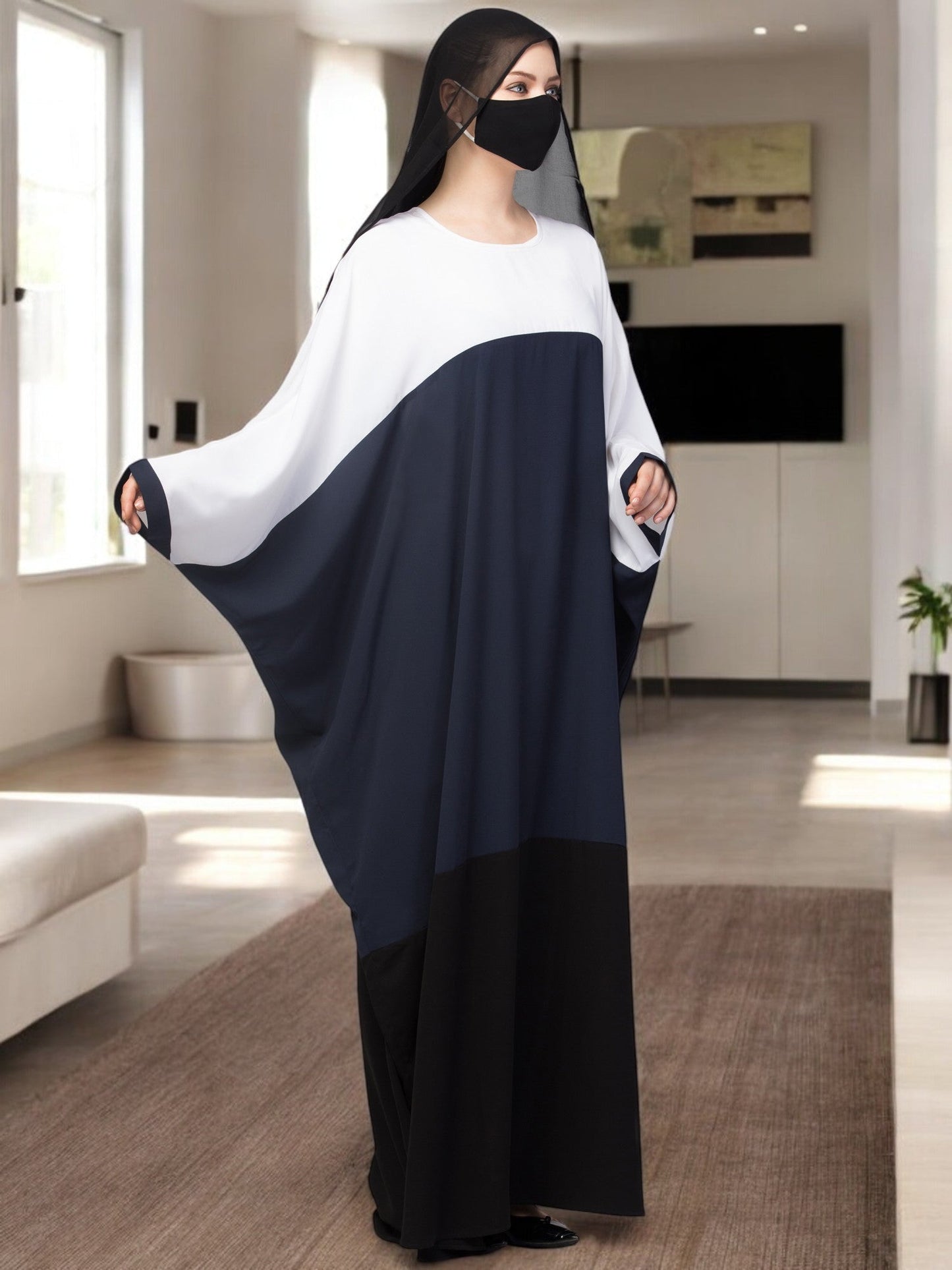Multi Color Abaya Kaftan.