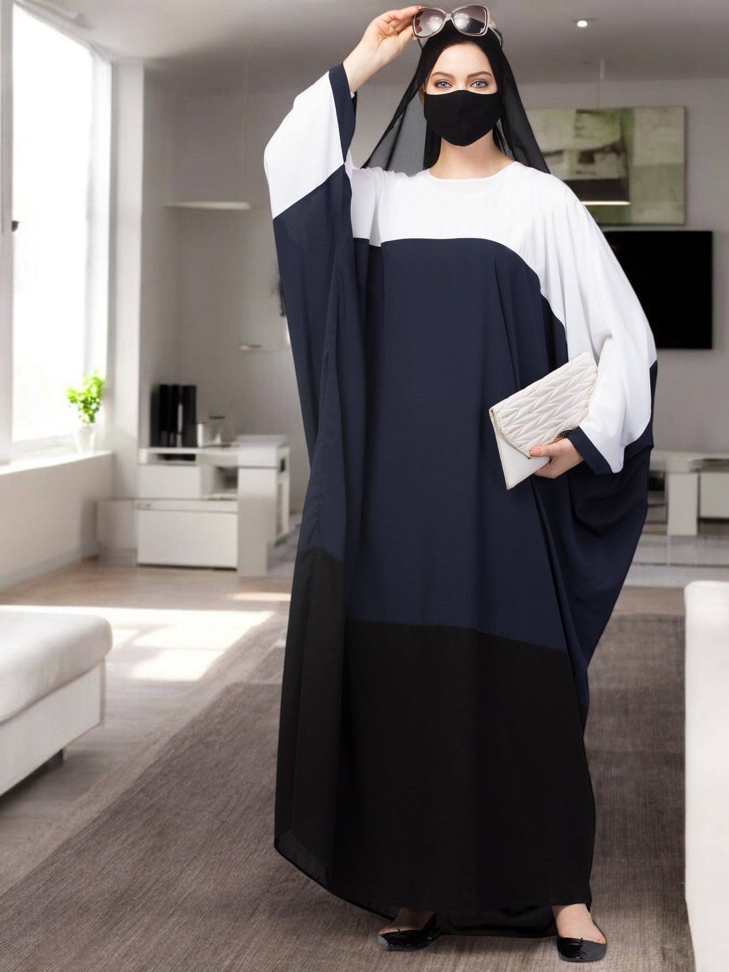 Multi Color Abaya Kaftan.