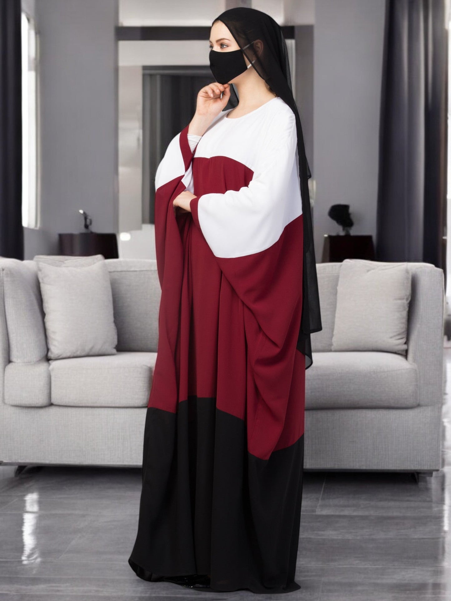 Multi Color Abaya Kaftan.