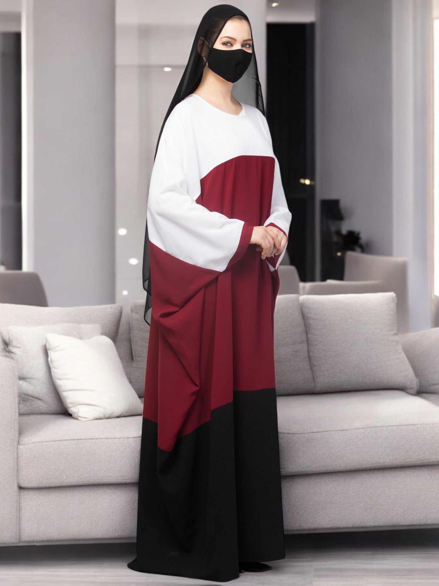 Multi Color Abaya Kaftan.