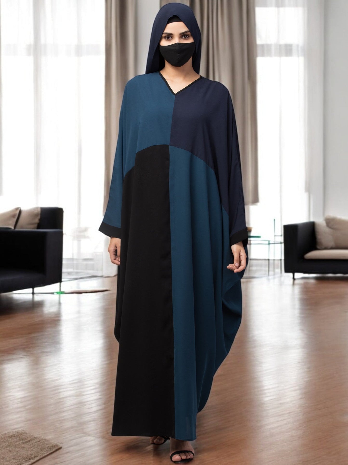 Multi Color Abaya Kaftan.