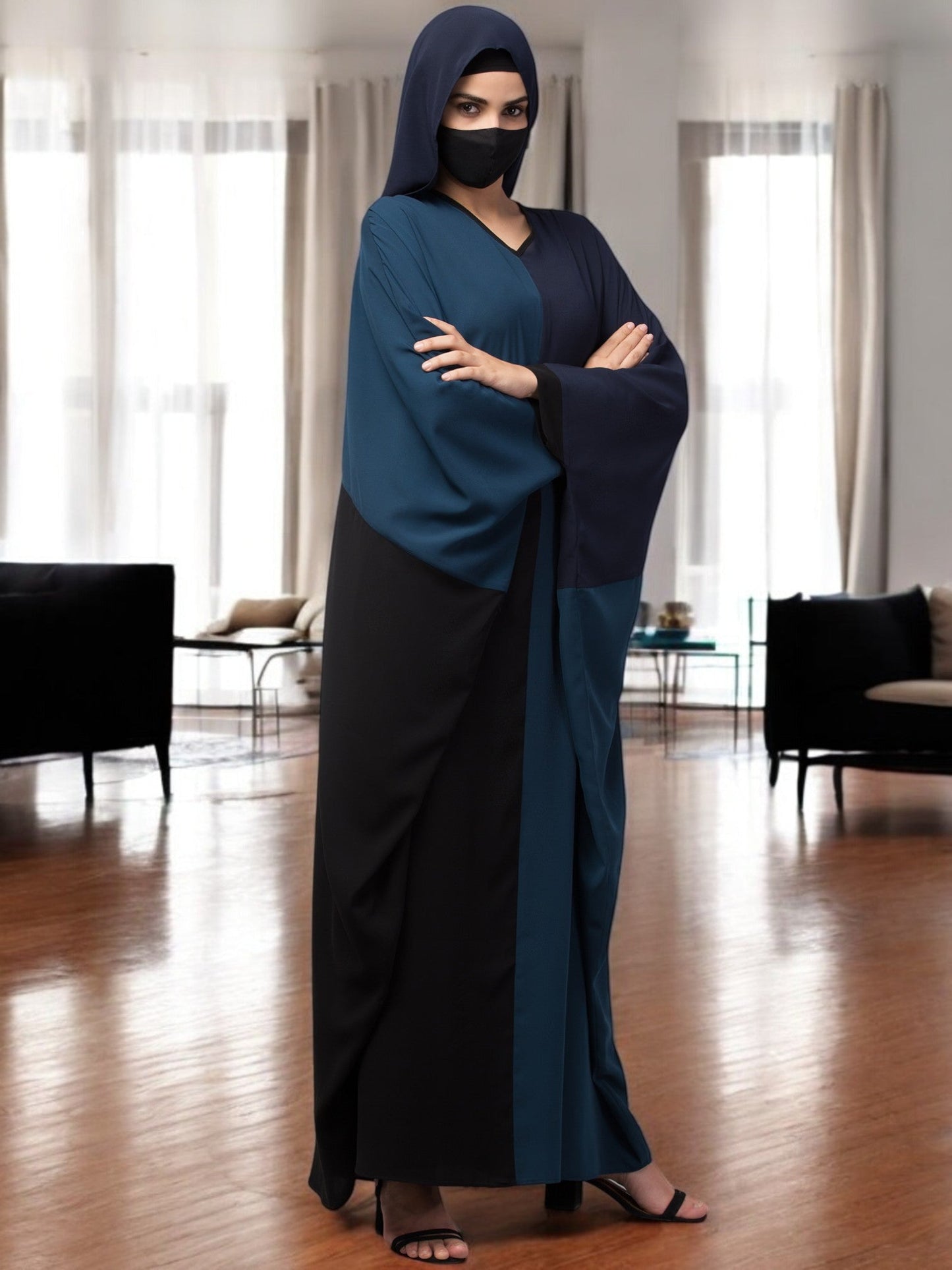 Multi Color Abaya Kaftan.