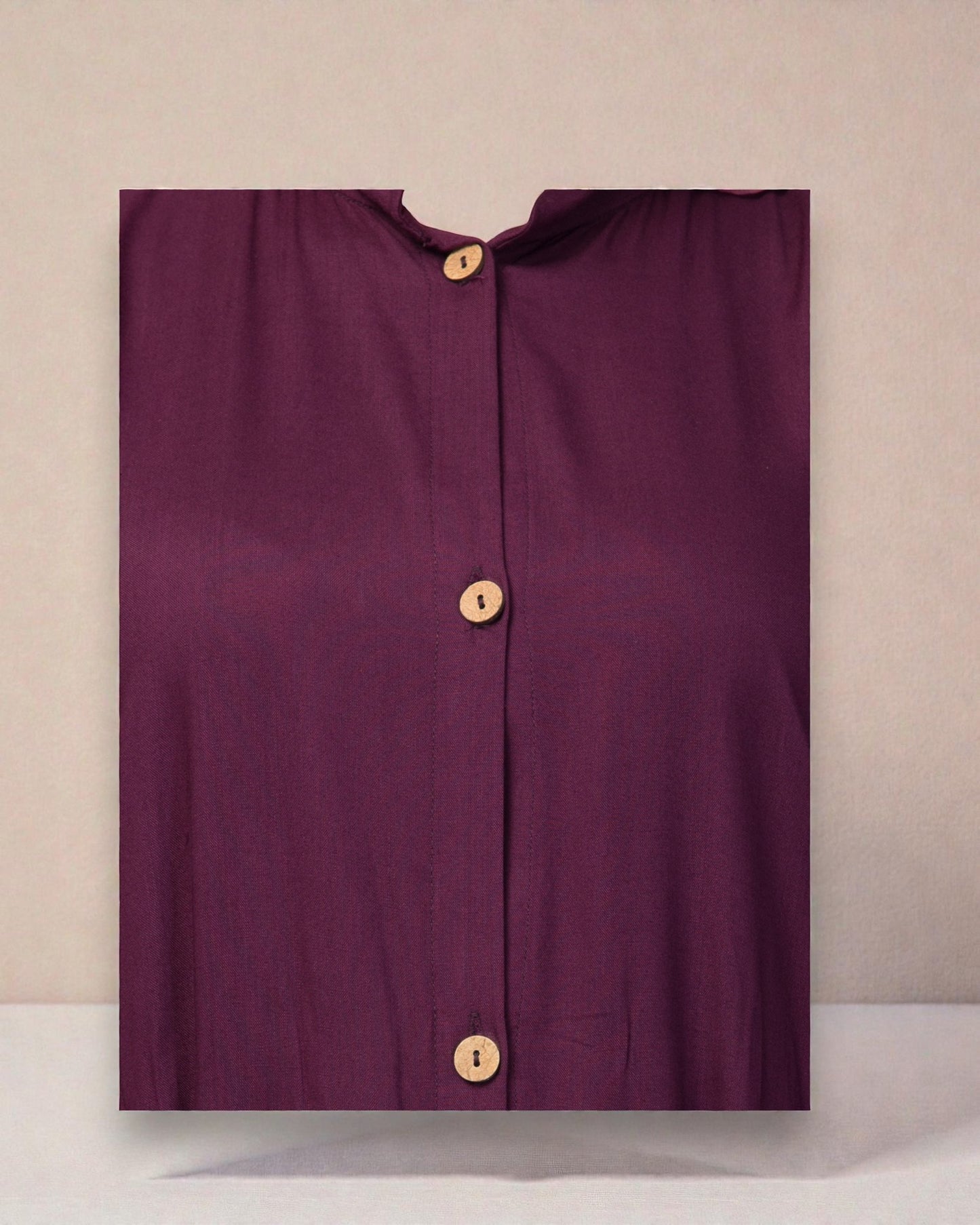 Elegant Front Open Summer Abaya Dress in Rayon Fabric