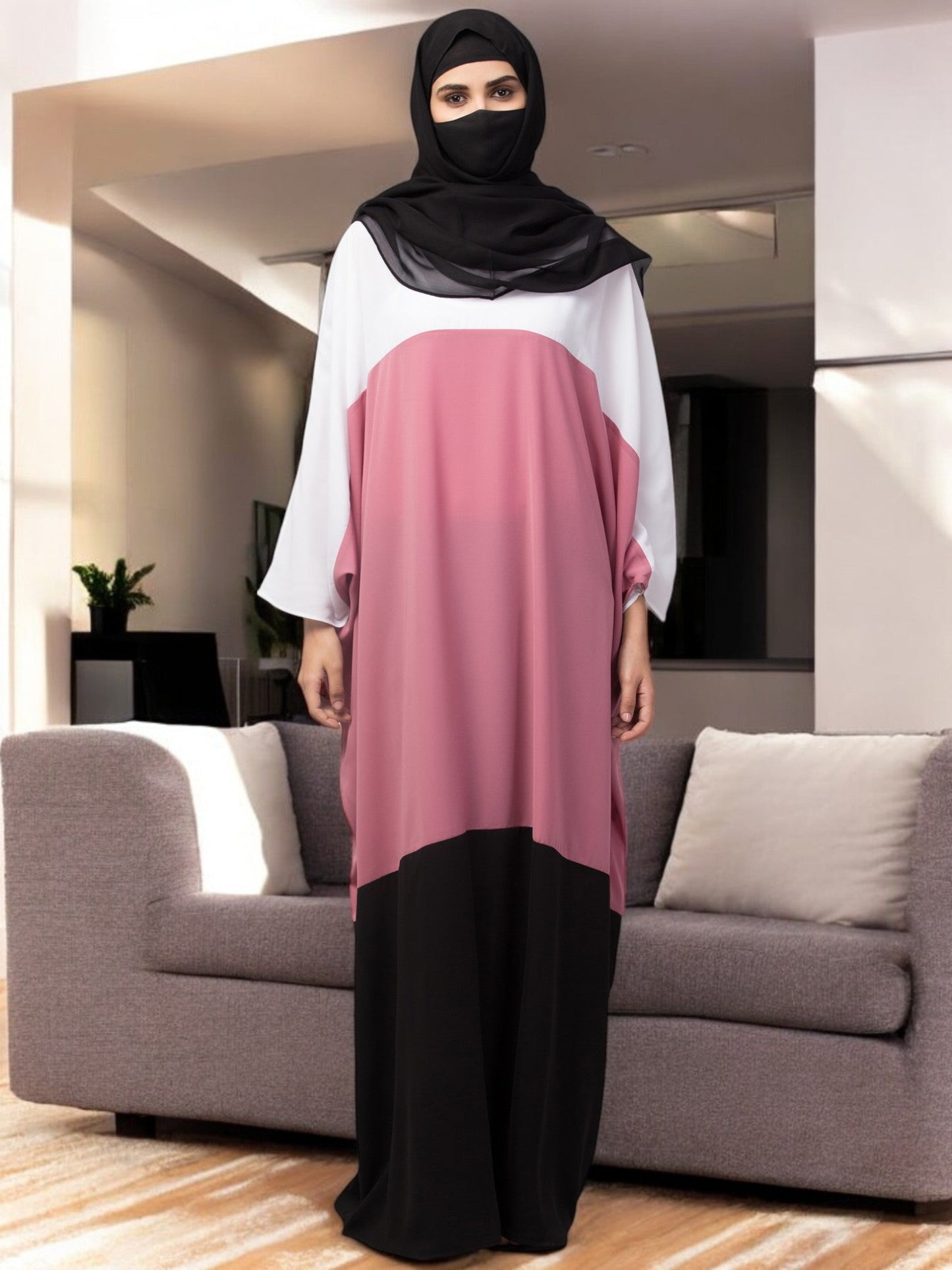 Multi Color Abaya Kaftan.