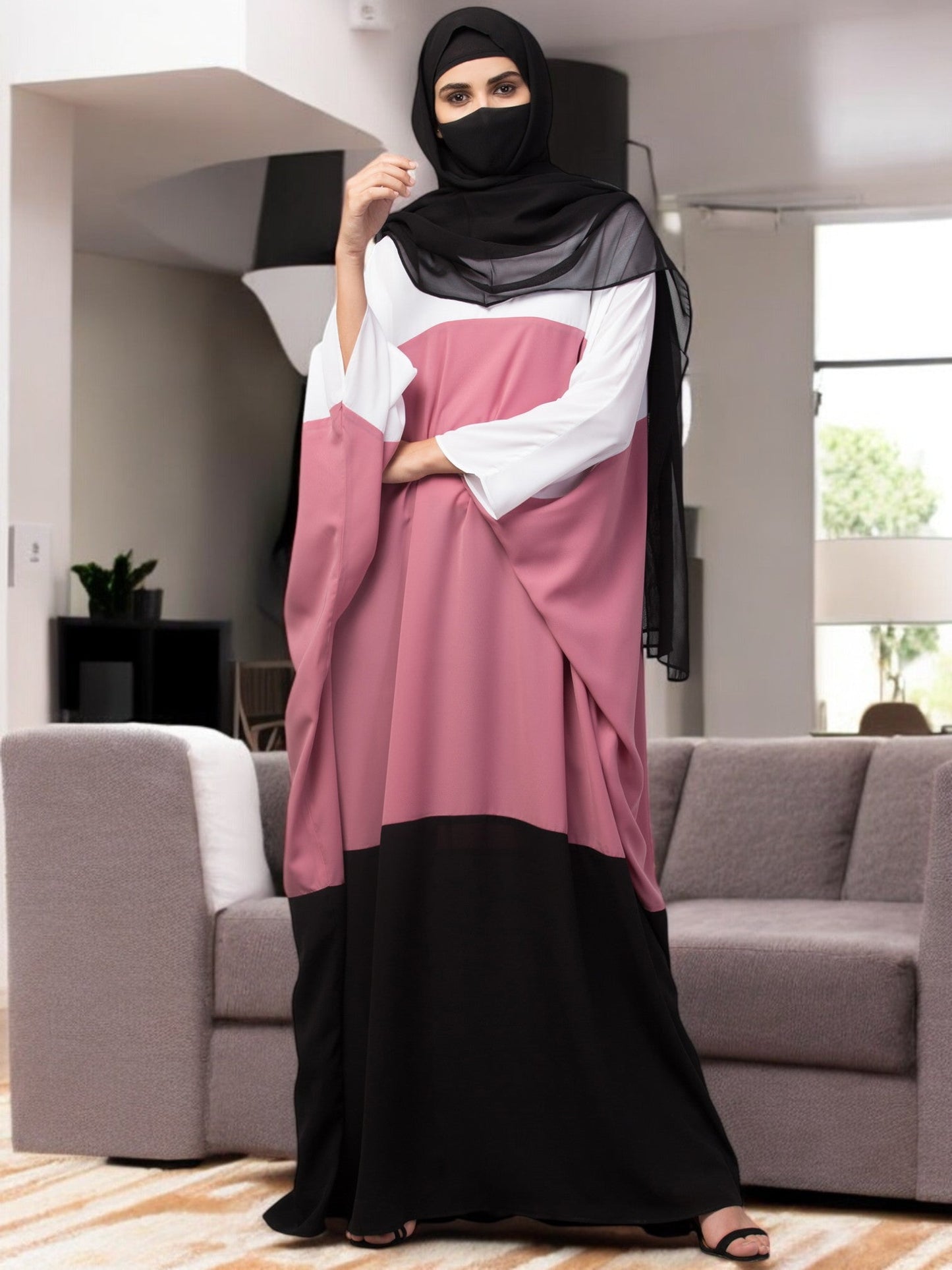 Multi Color Abaya Kaftan.